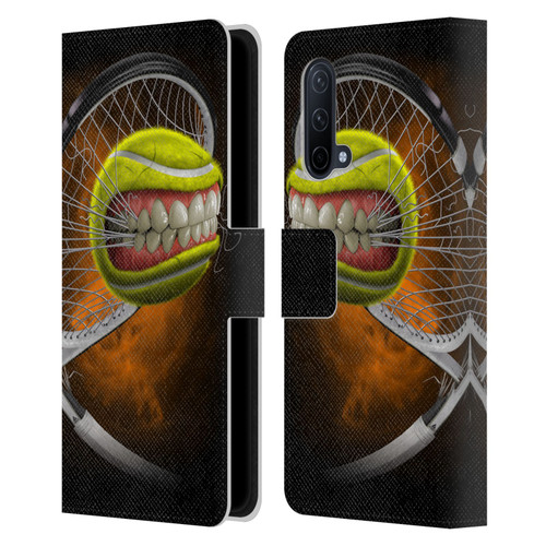 Tom Wood Monsters Tennis Leather Book Wallet Case Cover For OnePlus Nord CE 5G