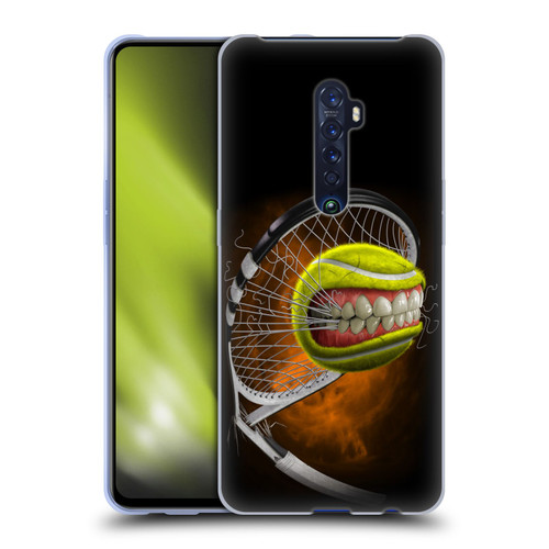 Tom Wood Monsters Tennis Soft Gel Case for OPPO Reno 2