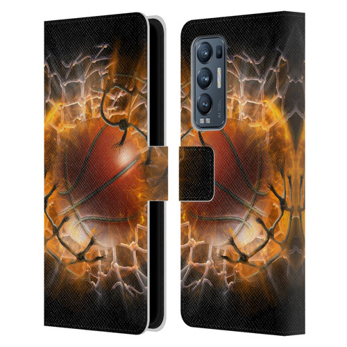 Tom Wood Monsters Blast Radius Leather Book Wallet Case Cover For OPPO Find X3 Neo / Reno5 Pro+ 5G