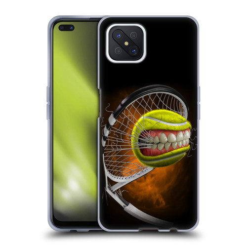 Tom Wood Monsters Tennis Soft Gel Case for OPPO Reno4 Z 5G