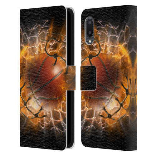 Tom Wood Monsters Blast Radius Leather Book Wallet Case Cover For Samsung Galaxy A02/M02 (2021)