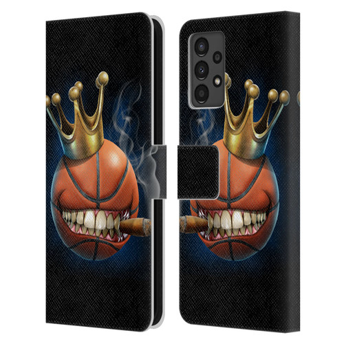 Tom Wood Monsters King Of Basketball Leather Book Wallet Case Cover For Samsung Galaxy A13 (2022)