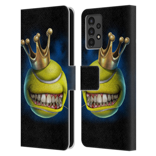 Tom Wood Monsters King Of Tennis Leather Book Wallet Case Cover For Samsung Galaxy A13 (2022)