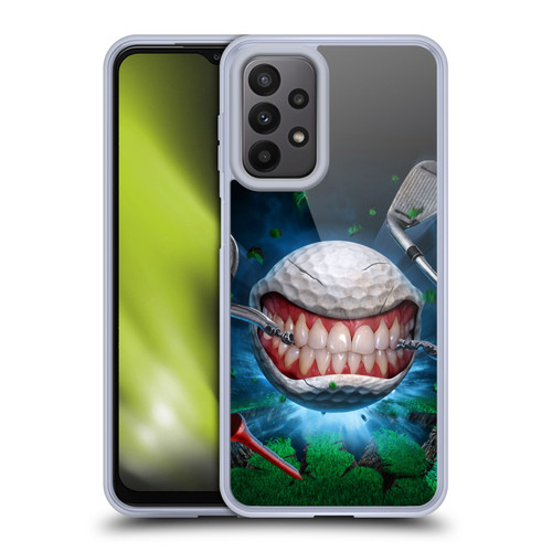 Tom Wood Monsters Golf Ball Soft Gel Case for Samsung Galaxy A23 / 5G (2022)