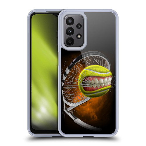 Tom Wood Monsters Tennis Soft Gel Case for Samsung Galaxy A23 / 5G (2022)