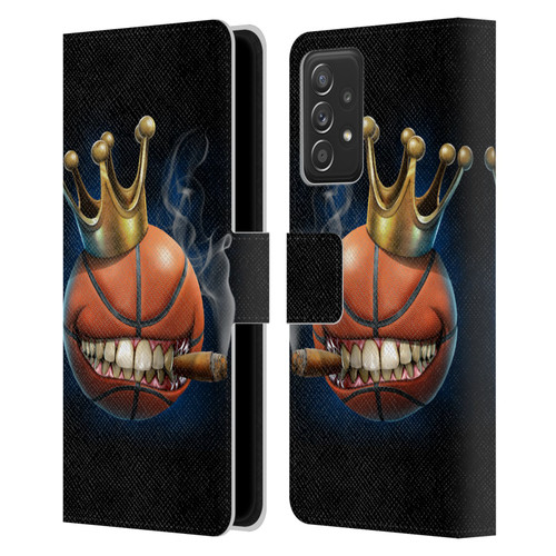 Tom Wood Monsters King Of Basketball Leather Book Wallet Case Cover For Samsung Galaxy A53 5G (2022)