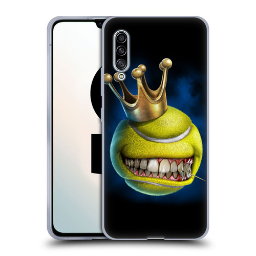 Tom Wood Monsters King Of Tennis Soft Gel Case for Samsung Galaxy A90 5G (2019)