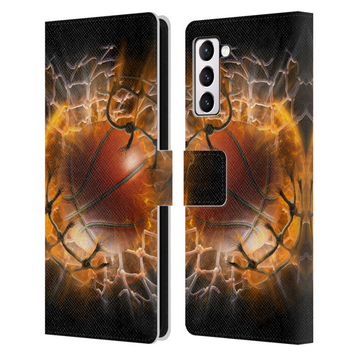 Tom Wood Monsters Blast Radius Leather Book Wallet Case Cover For Samsung Galaxy S21+ 5G