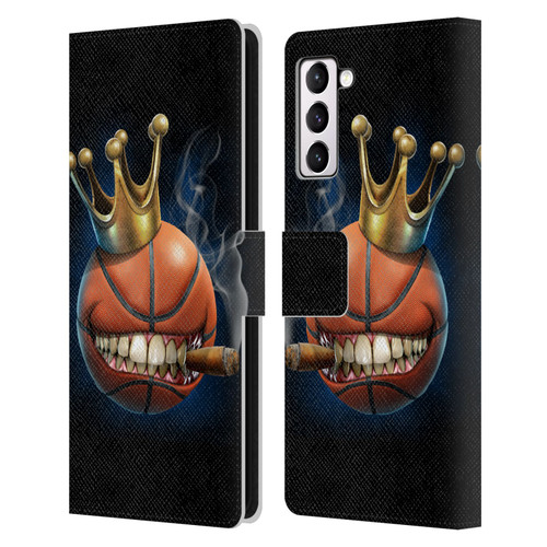 Tom Wood Monsters King Of Basketball Leather Book Wallet Case Cover For Samsung Galaxy S21+ 5G