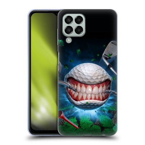 Tom Wood Monsters Golf Ball Soft Gel Case for Samsung Galaxy M33 (2022)