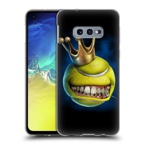 Tom Wood Monsters King Of Tennis Soft Gel Case for Samsung Galaxy S10e