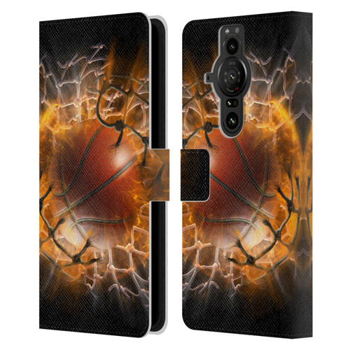 Tom Wood Monsters Blast Radius Leather Book Wallet Case Cover For Sony Xperia Pro-I