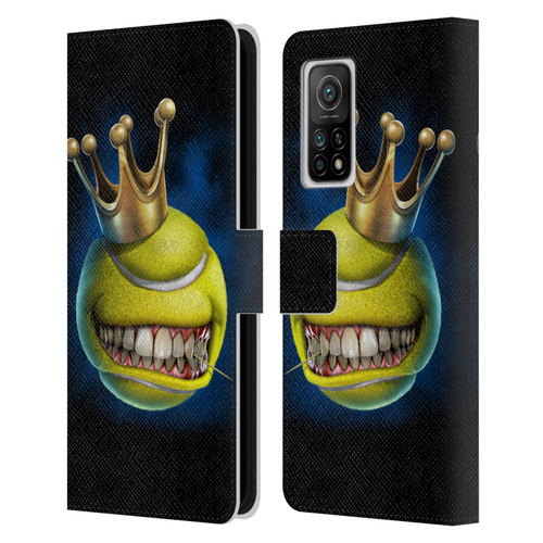 Tom Wood Monsters King Of Tennis Leather Book Wallet Case Cover For Xiaomi Mi 10T 5G