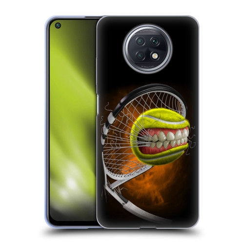 Tom Wood Monsters Tennis Soft Gel Case for Xiaomi Redmi Note 9T 5G