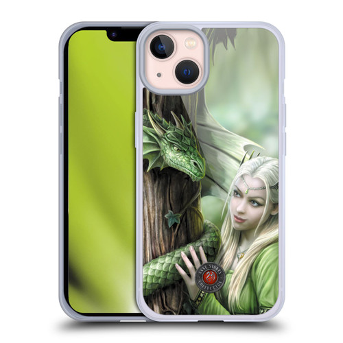 Anne Stokes Dragon Friendship Kindred Spirits Soft Gel Case for Apple iPhone 13