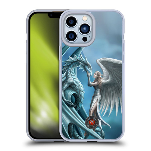 Anne Stokes Dragon Friendship Silverback Soft Gel Case for Apple iPhone 13 Pro Max