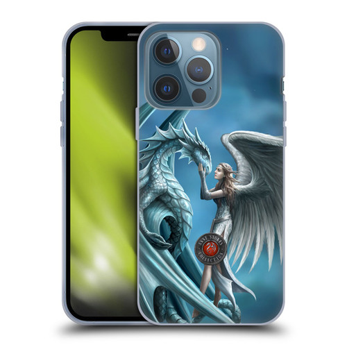 Anne Stokes Dragon Friendship Silverback Soft Gel Case for Apple iPhone 13 Pro