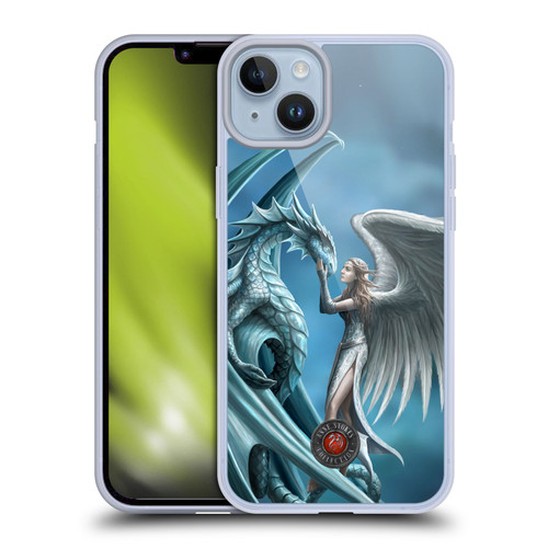 Anne Stokes Dragon Friendship Silverback Soft Gel Case for Apple iPhone 14 Plus