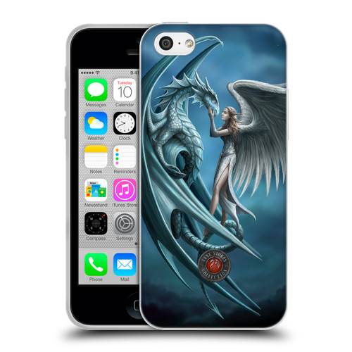 Anne Stokes Dragon Friendship Silverback Soft Gel Case for Apple iPhone 5c