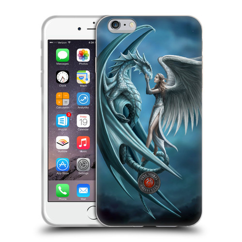 Anne Stokes Dragon Friendship Silverback Soft Gel Case for Apple iPhone 6 Plus / iPhone 6s Plus