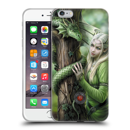 Anne Stokes Dragon Friendship Kindred Spirits Soft Gel Case for Apple iPhone 6 Plus / iPhone 6s Plus