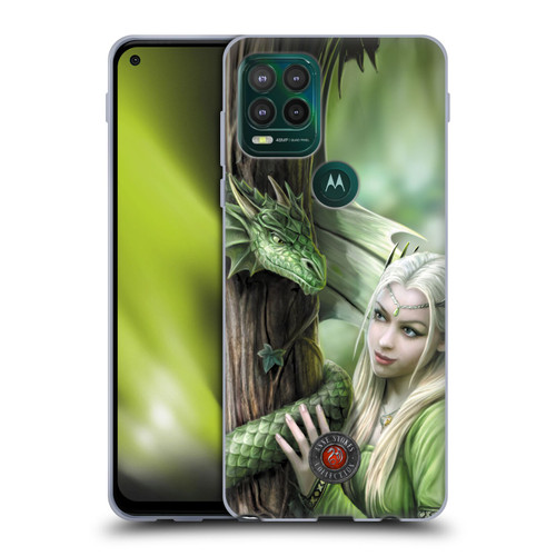 Anne Stokes Dragon Friendship Kindred Spirits Soft Gel Case for Motorola Moto G Stylus 5G 2021