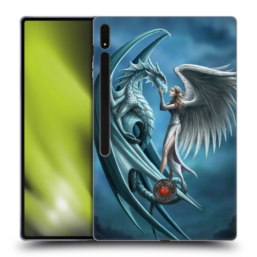 Anne Stokes Dragon Friendship Silverback Soft Gel Case for Samsung Galaxy Tab S8 Ultra