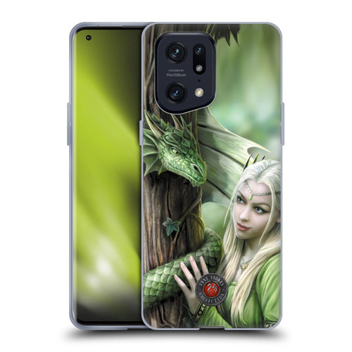 Anne Stokes Dragon Friendship Kindred Spirits Soft Gel Case for OPPO Find X5 Pro