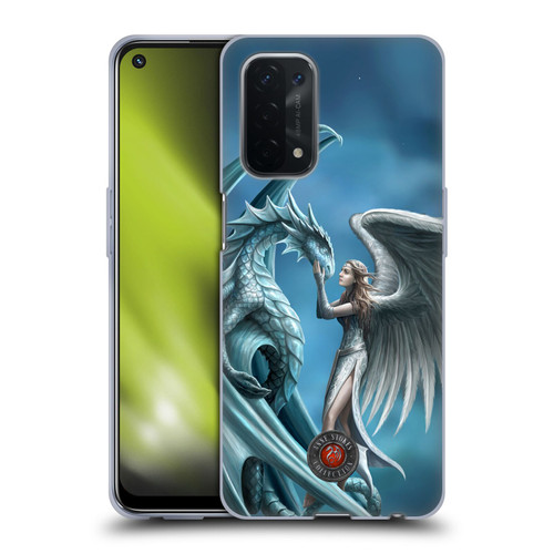Anne Stokes Dragon Friendship Silverback Soft Gel Case for OPPO A54 5G