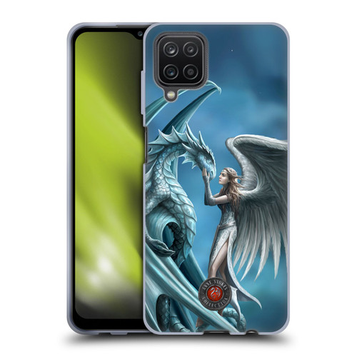 Anne Stokes Dragon Friendship Silverback Soft Gel Case for Samsung Galaxy A12 (2020)