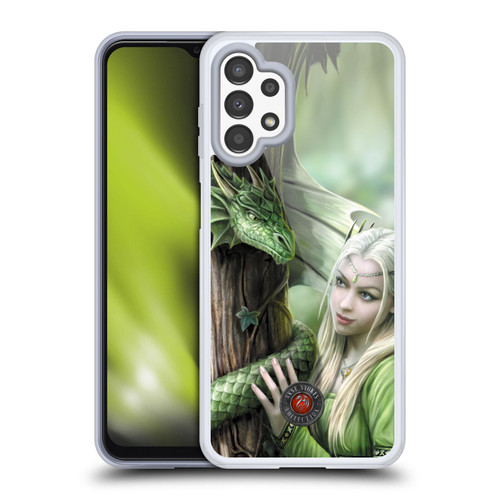 Anne Stokes Dragon Friendship Kindred Spirits Soft Gel Case for Samsung Galaxy A13 (2022)