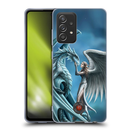 Anne Stokes Dragon Friendship Silverback Soft Gel Case for Samsung Galaxy A52 / A52s / 5G (2021)