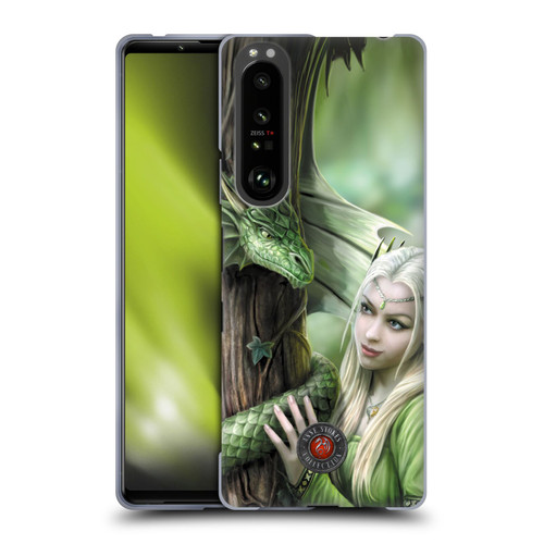 Anne Stokes Dragon Friendship Kindred Spirits Soft Gel Case for Sony Xperia 1 III
