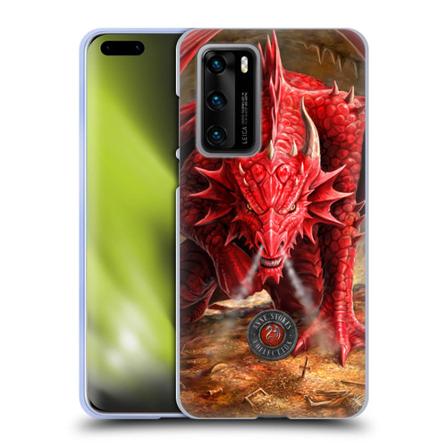 Anne Stokes Dragons Lair Soft Gel Case for Huawei P40 5G