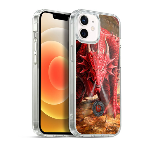 Anne Stokes Dragons Lair Soft Gel Case for Apple iPhone 12 / iPhone 12 Pro & MagSafe