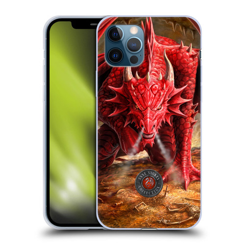 Anne Stokes Dragons Lair Soft Gel Case for Apple iPhone 12 / iPhone 12 Pro