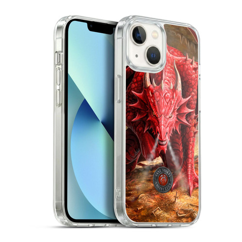 Anne Stokes Dragons Lair Soft Gel Case for Apple iPhone 13