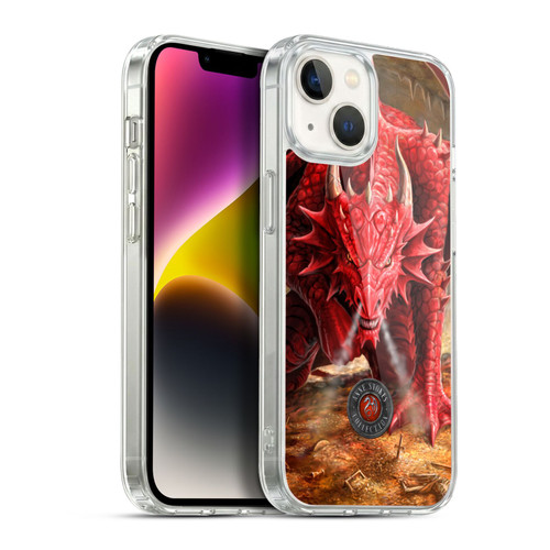 Anne Stokes Dragons Lair Soft Gel Case for Apple iPhone 14