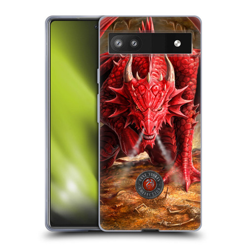 Anne Stokes Dragons Lair Soft Gel Case for Google Pixel 6a