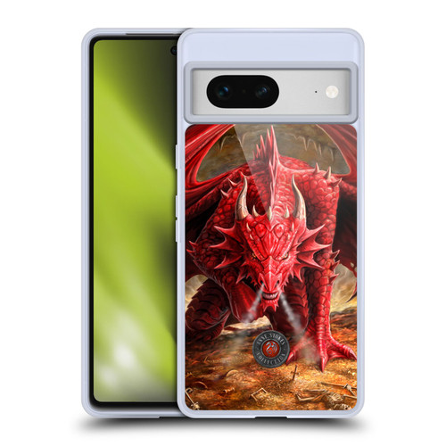 Anne Stokes Dragons Lair Soft Gel Case for Google Pixel 7