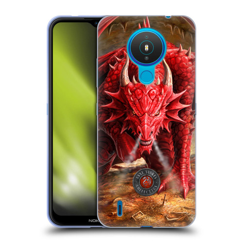 Anne Stokes Dragons Lair Soft Gel Case for Nokia 1.4