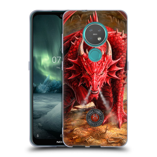 Anne Stokes Dragons Lair Soft Gel Case for Nokia 6.2 / 7.2