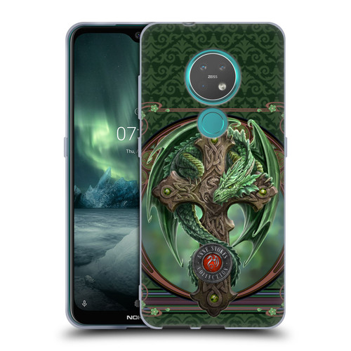 Anne Stokes Dragons Woodland Guardian Soft Gel Case for Nokia 6.2 / 7.2