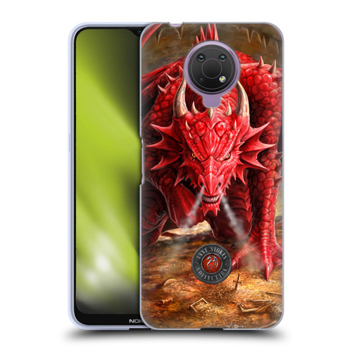 Anne Stokes Dragons Lair Soft Gel Case for Nokia G10