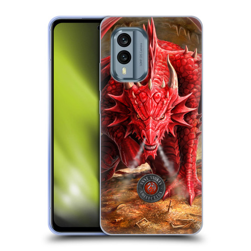 Anne Stokes Dragons Lair Soft Gel Case for Nokia X30