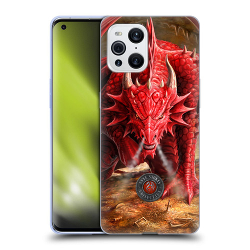 Anne Stokes Dragons Lair Soft Gel Case for OPPO Find X3 / Pro