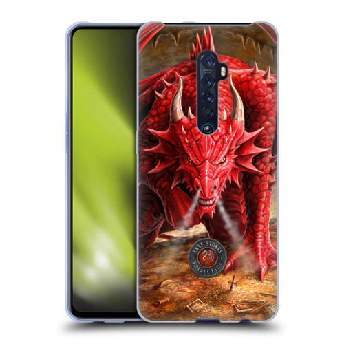 Anne Stokes Dragons Lair Soft Gel Case for OPPO Reno 2