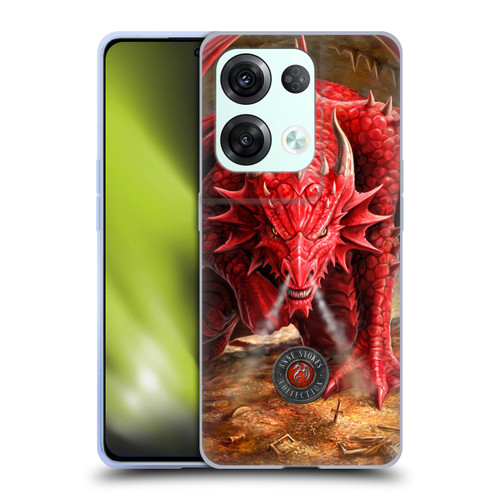 Anne Stokes Dragons Lair Soft Gel Case for OPPO Reno8 Pro
