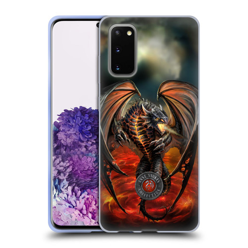 Anne Stokes Dragons Lava Soft Gel Case for Samsung Galaxy S20 / S20 5G