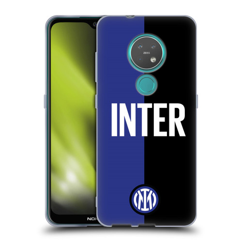 Fc Internazionale Milano Badge Inter Milano Logo Soft Gel Case for Nokia 6.2 / 7.2